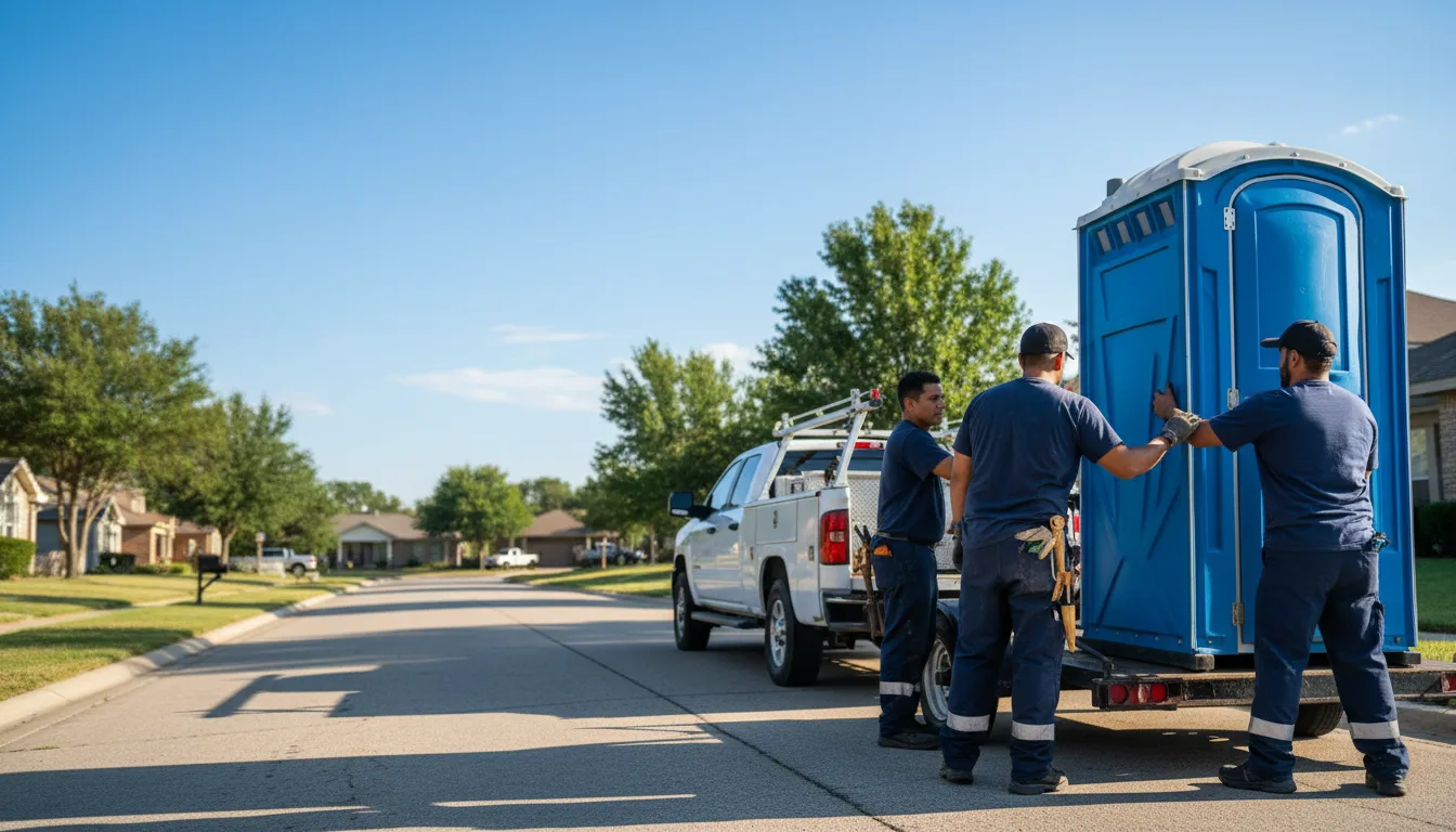 Portable Toilet Rental in Edgerton, OH near me